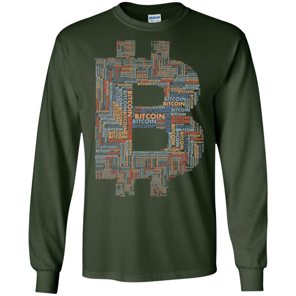 Bitcoin T-shirt Forest Green