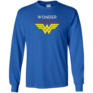 Wonder Nurse ShirtG240 Gildan LS Ultra Cotton T-Shirt