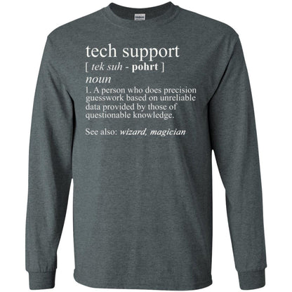 Tech Support T-shirt Dark Heather