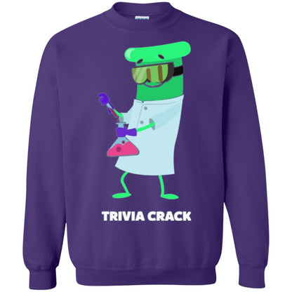 Cute Trivia Crack Scientist Al T-shirt Purple