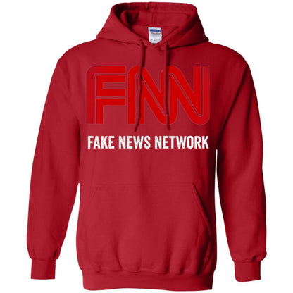 Anti Trump T-shirt Fnn The Fake News Network Red
