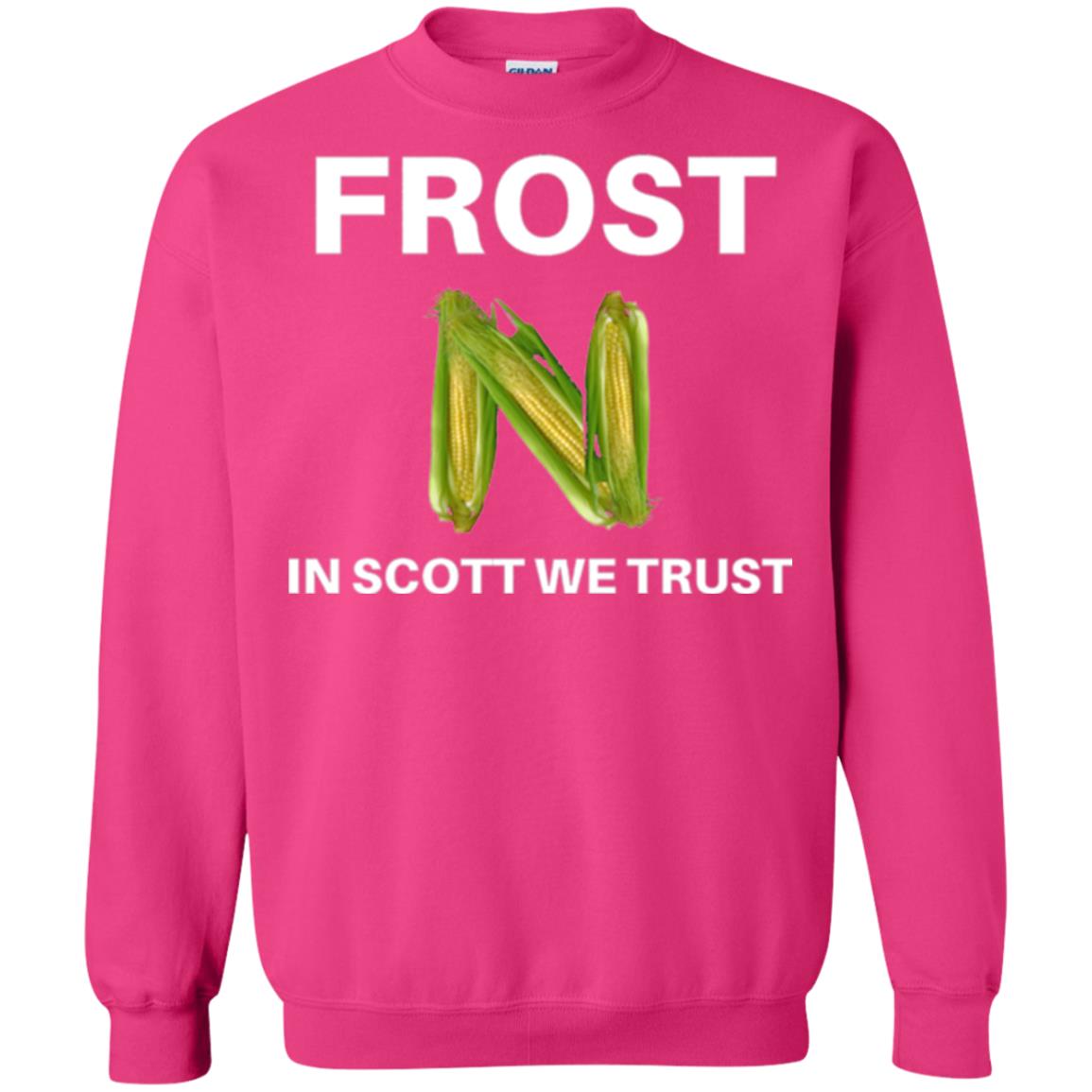 Frost Scott We Trust Nebraska Football Coach T-shirt Heliconia