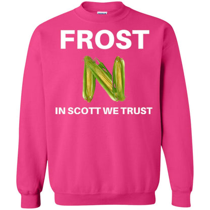 Frost Scott We Trust Nebraska Football Coach T-shirt Heliconia