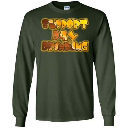 Saint Patrick's Day T-shirt Support Day Drinking Forest Green