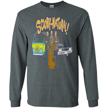 Scooby Natural Movie Lover T-shirt Dark Heather