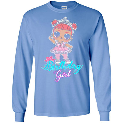 Doll Birthday Girl #squadgoals T-shirt Carolina Blue