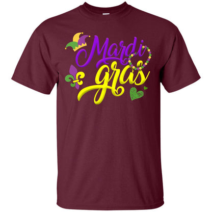 Mardi Gras 2018 T-shirt Maroon