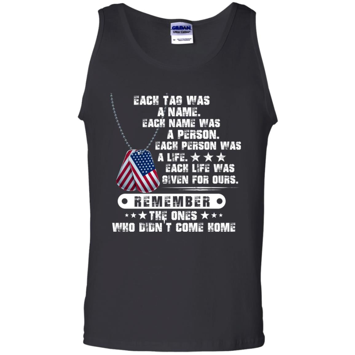 Each Tag Was A Name. Each Name Was A Person. Each Person Was A Life Shirt Black