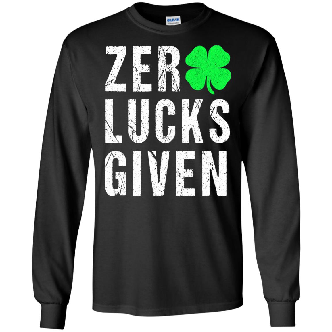 Shamrock Irish Funny Saint Patrick_s Day T-shirt Black