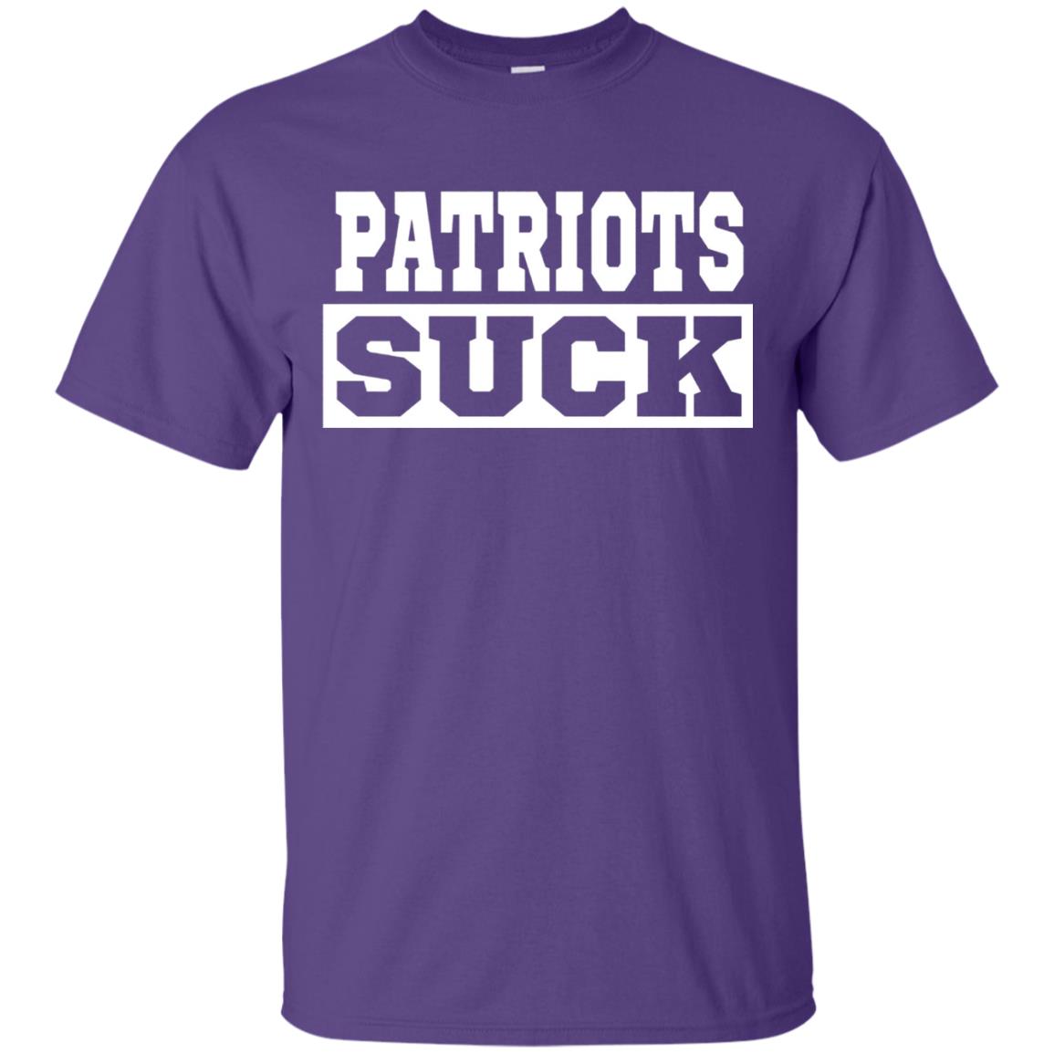 Patriots Suck T-shirt I Hate Patriots Purple