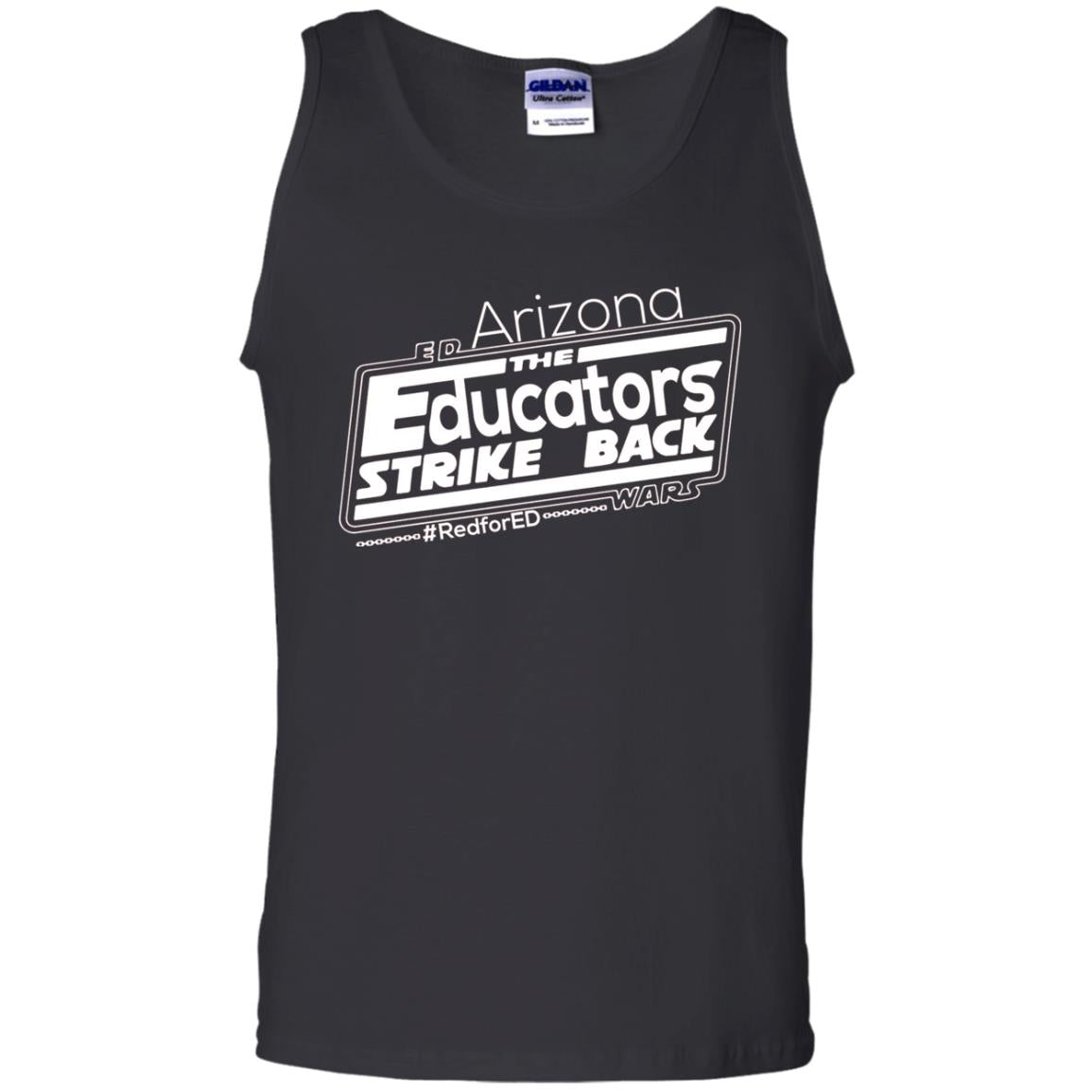 Arizona Teacher Tshirt Red For Ed Arizona The Educators Strike Back Black