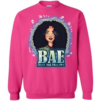 Bae Shirt Black And Educated Heliconia