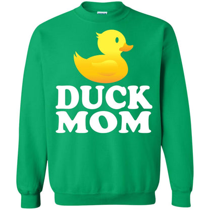 Duck Mom Funny Bird Lover T-shirt Irish Green
