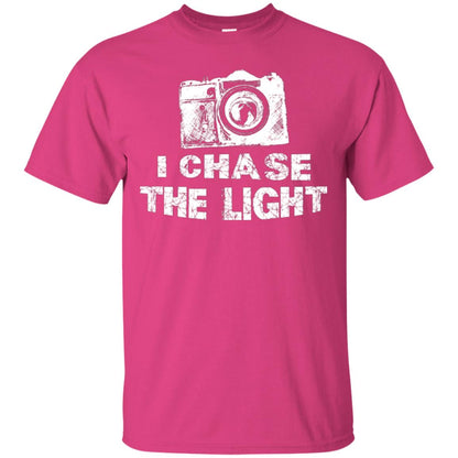 Photographer T-shirt I Chase The Light Heliconia