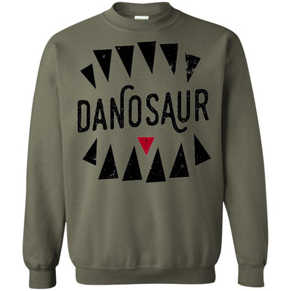Dinosaus Lovers T-shirt Overly Excited Tourist Military Green