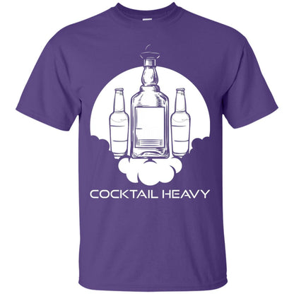 Cocktail Heavy T-shirt Purple
