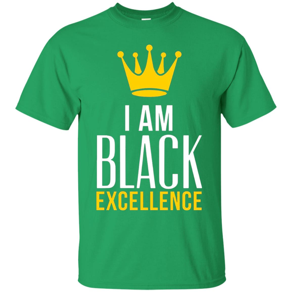 Black Excellence T-shirt Melanin Poppin_ Queen King Irish Green