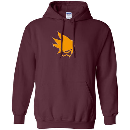 Film T-shirt Tracer Orange Spray T-shirt Maroon