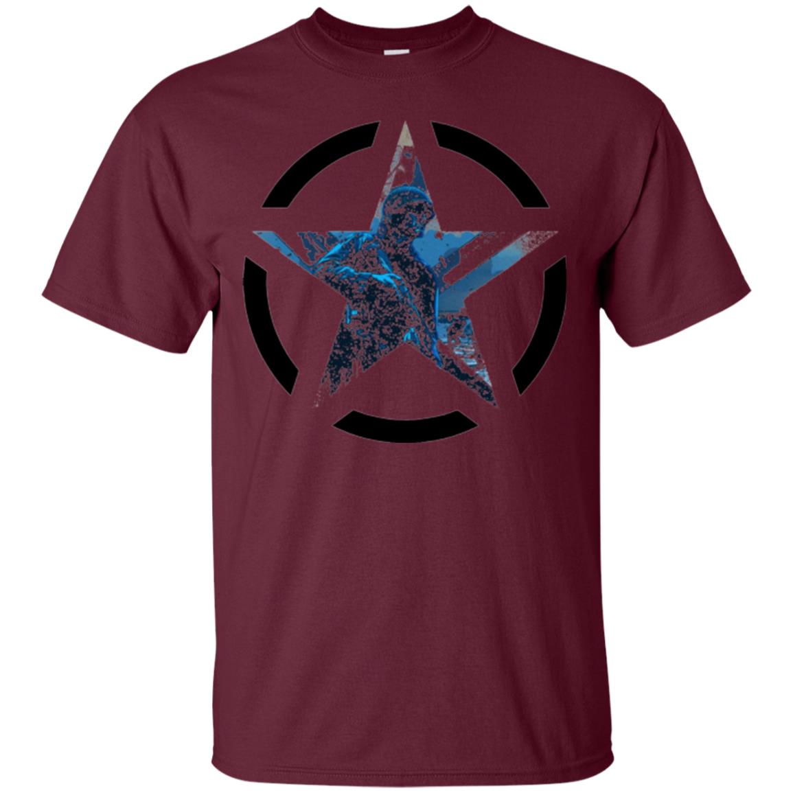 Military T-shirt Call Of Duty Wwi Maroon