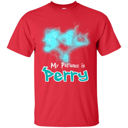 My Patronus Is Perry Hary Potter Fan T-shirt Red