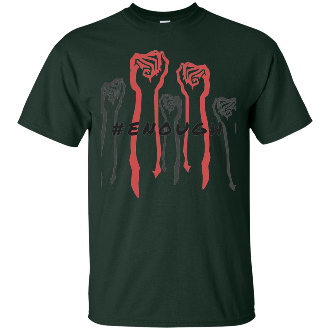 Hash Tag Enough Gun Control Shirt Forest