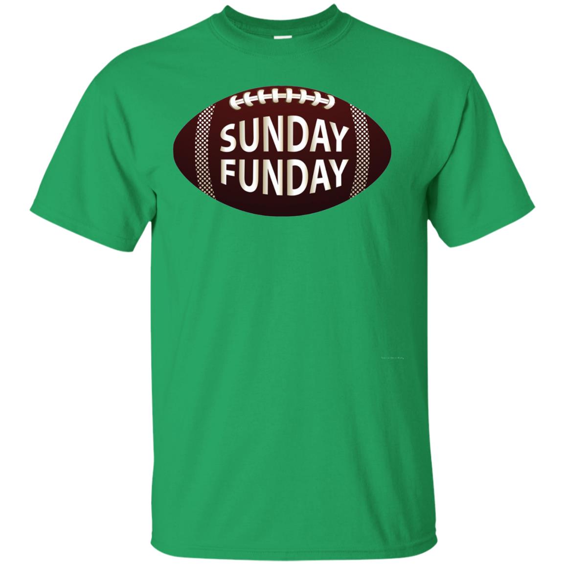 Sunday Funday Football T-shirt Irish Green