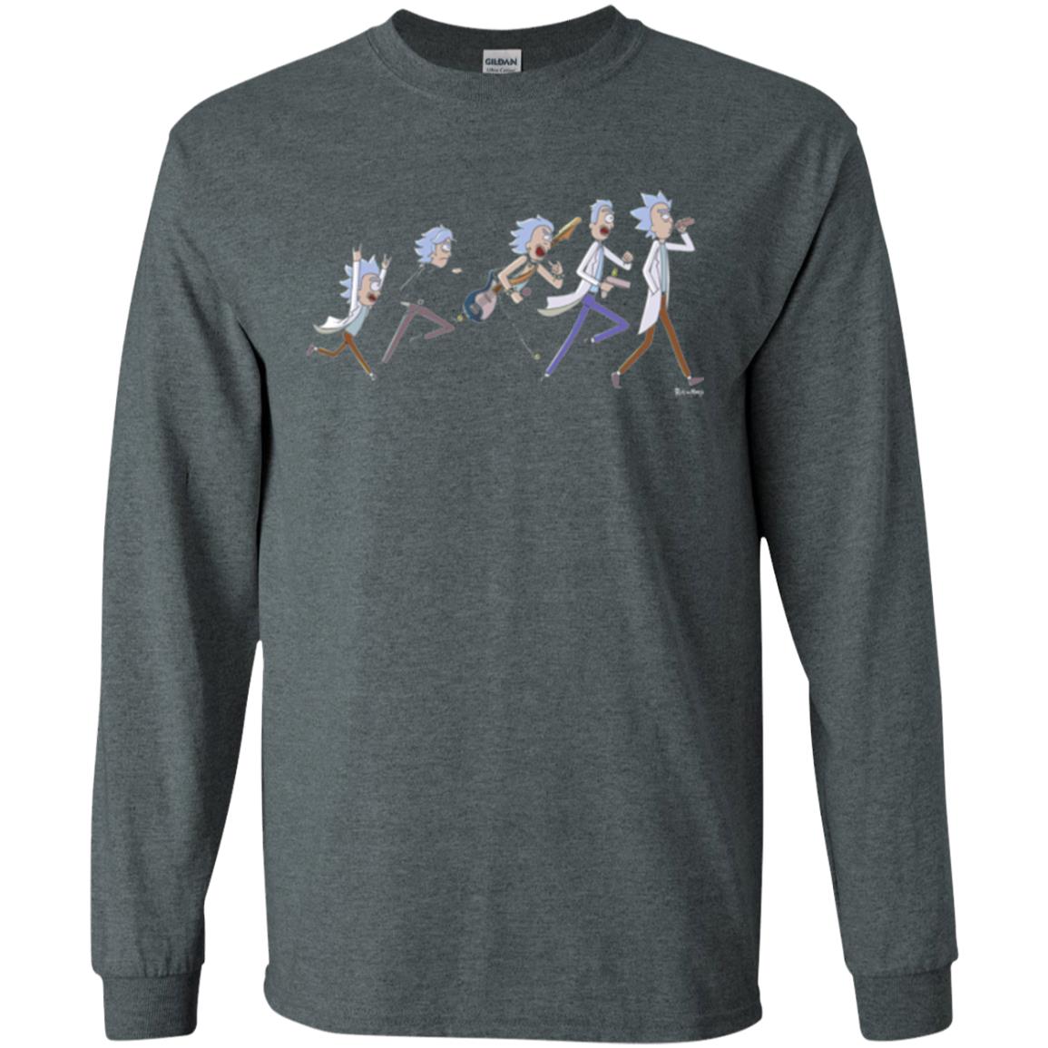 Rick And Morty T-shirt The Life Of Rick Dark Heather