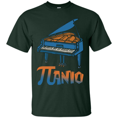 Pi Day T-shirt Funny Piano Lover Forest