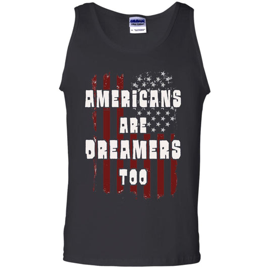 Anti Trump T-shirt Americans Are Dreamers Too Patriotic Pride Black
