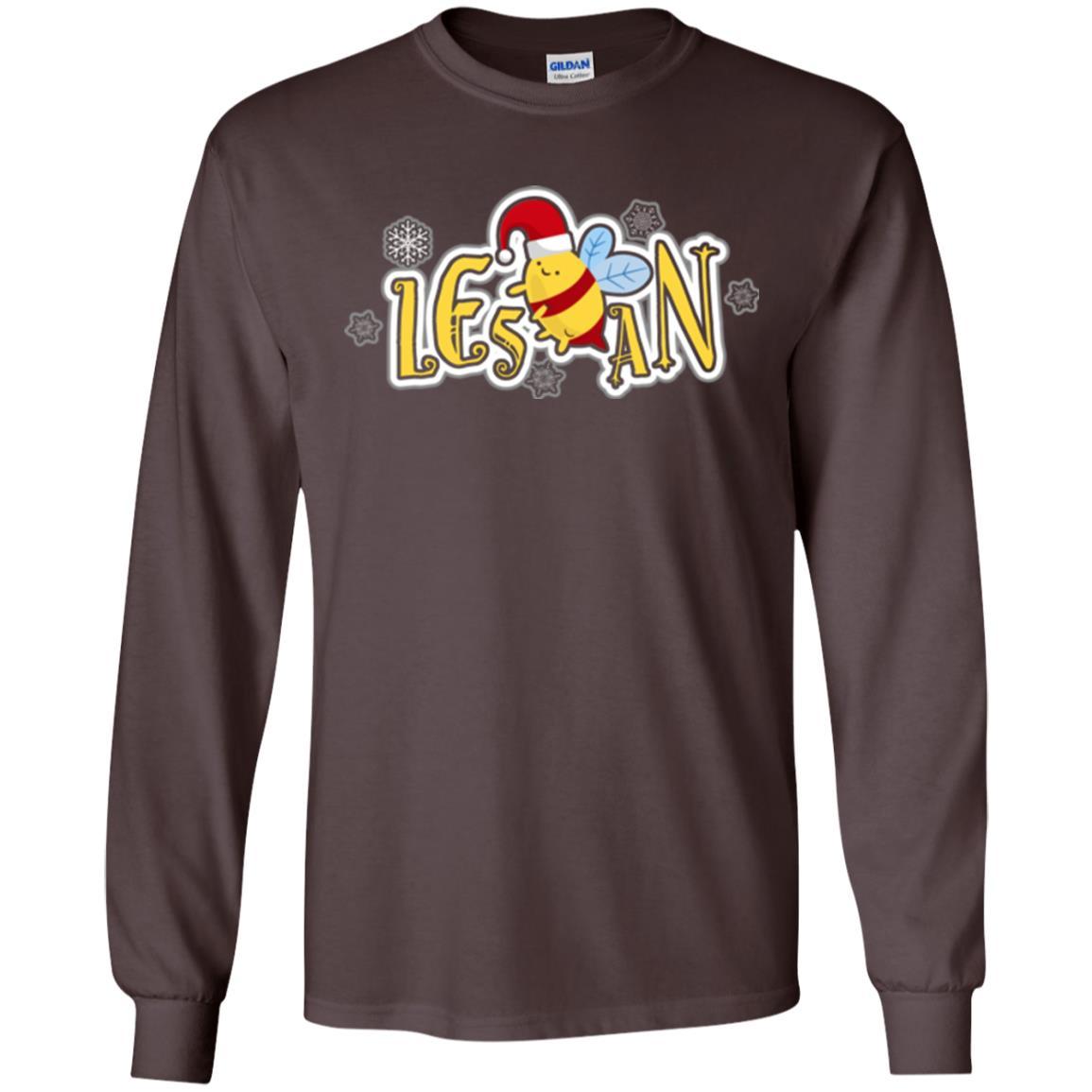 Lgbt T-shirt Les Bee An T-shirt Dark Chocolate
