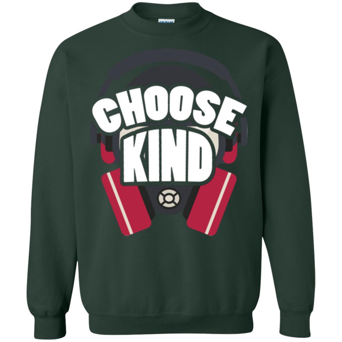 Anti Bullying T-shirt Choose Kind Forest Green