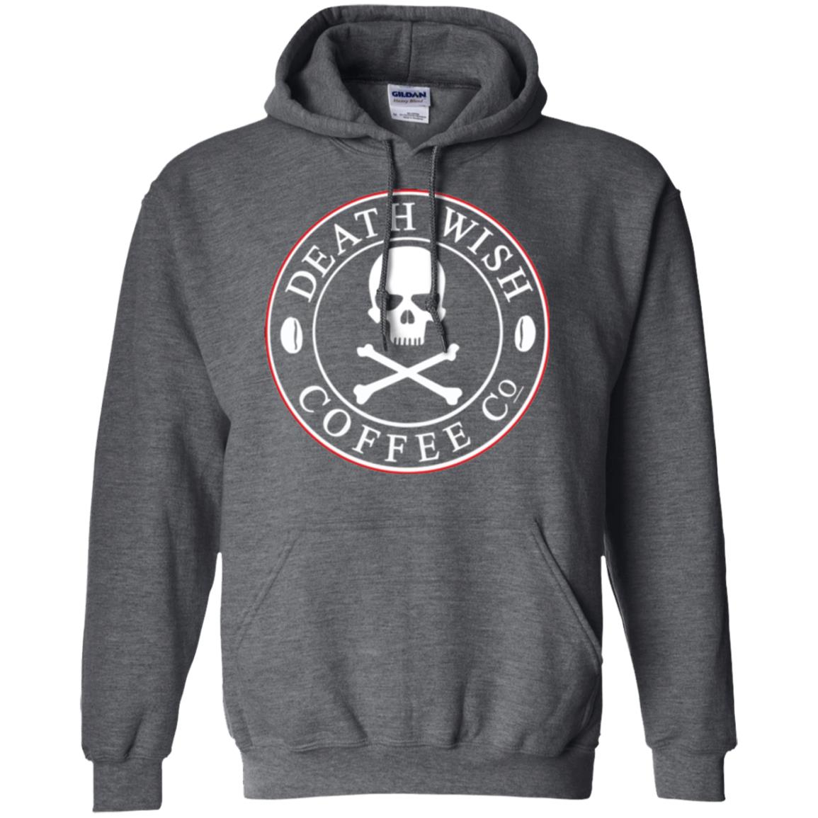 Death Wish Coffee Logo T-shirt Dark Heather