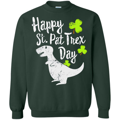 Pat T-rex Cute Stain Patricks Shirt Forest Green