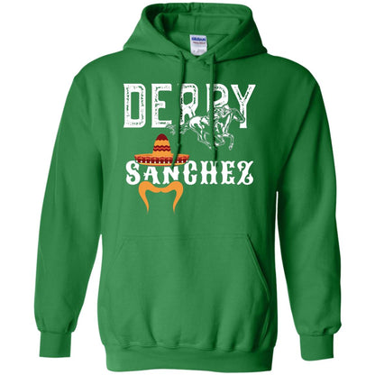 Derby Sanchez When Cinco De Mayo Derby Collide Shirt Irish Green