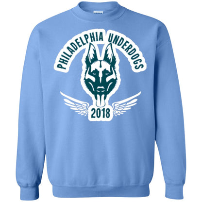 Dog Lover T-shirt Philadelphia Underdogs Carolina Blue