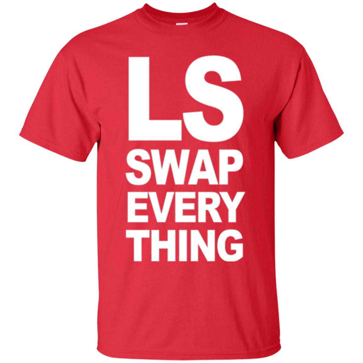 Trucker T-shirt Ls Swap Everything Red