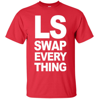 Trucker T-shirt Ls Swap Everything Red