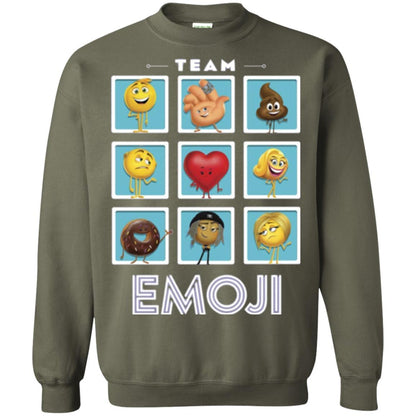 Film T-shirt Emoji Panels Graphic T-shirt Military Green