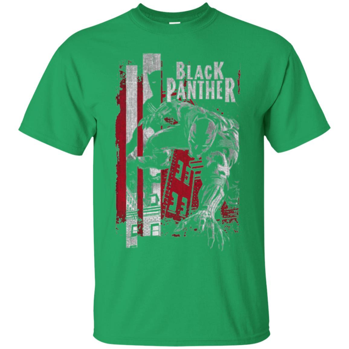 Film T-shirt Panther Lurk Graphic T-shirt Irish Green
