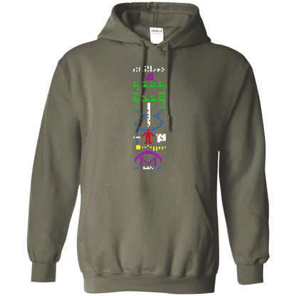 Astronomer T-shirt 1974 Arecibo Message Cool Space Exploration Military Green
