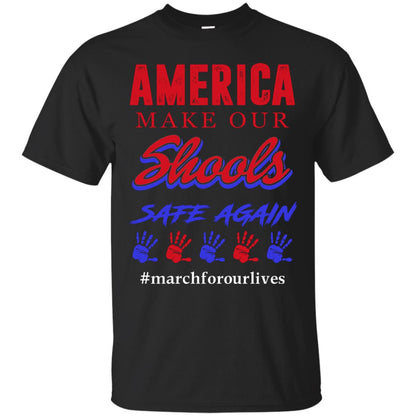 America Make Our Schools Safe Again Black