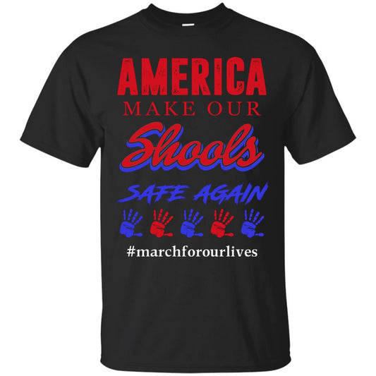 America Make Our Schools Safe Again Black