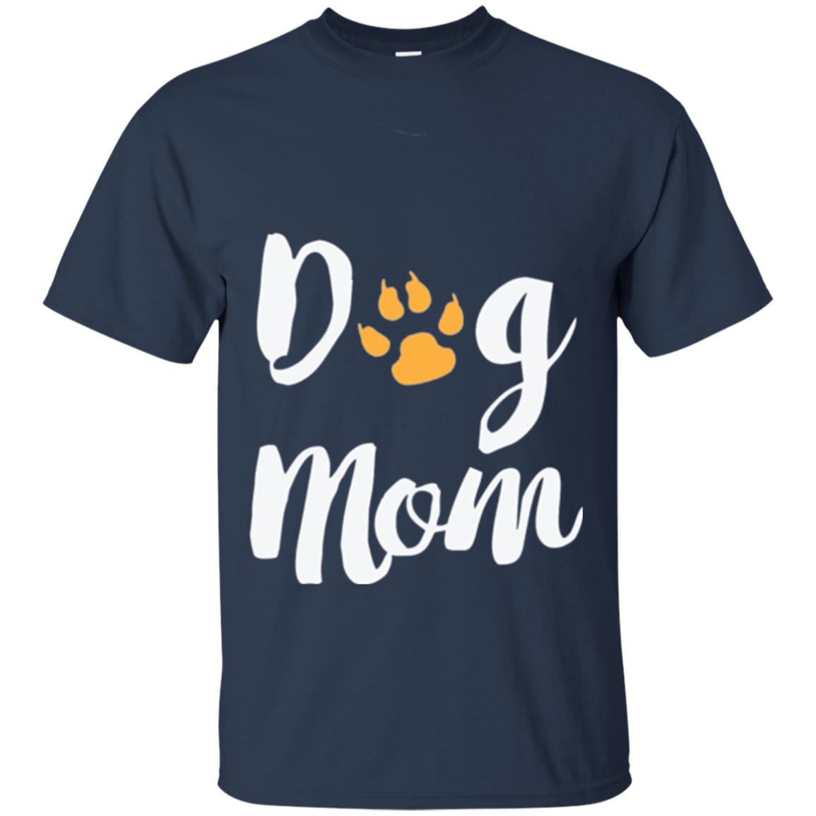 Dog Lovers T-shirt Dog Mom Navy
