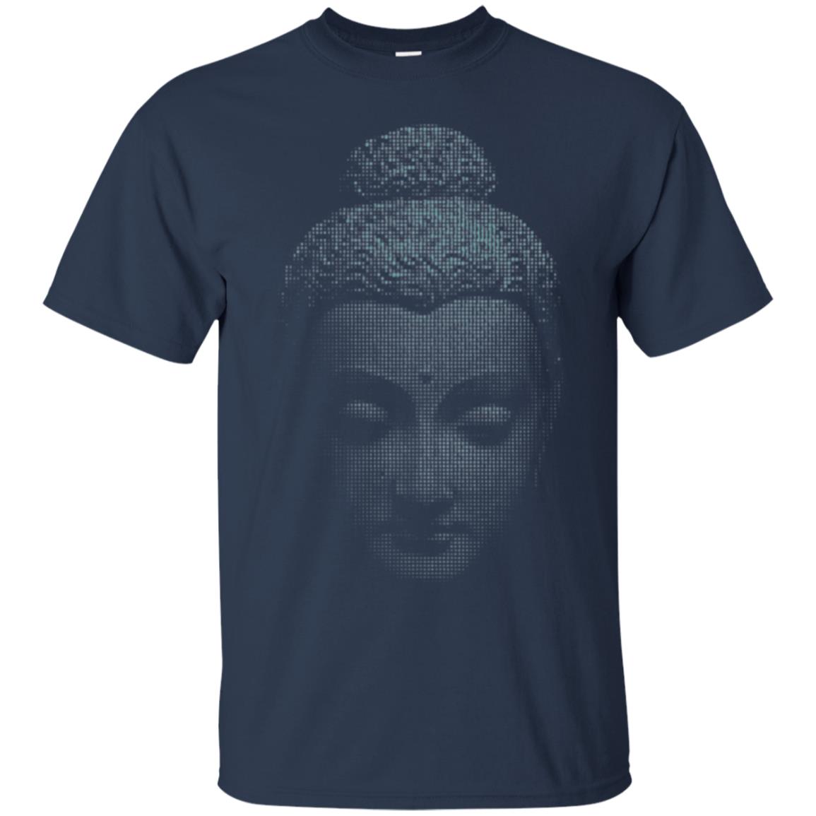 Buddha T-shirt Buddhist Gautama Art Buddhism Navy