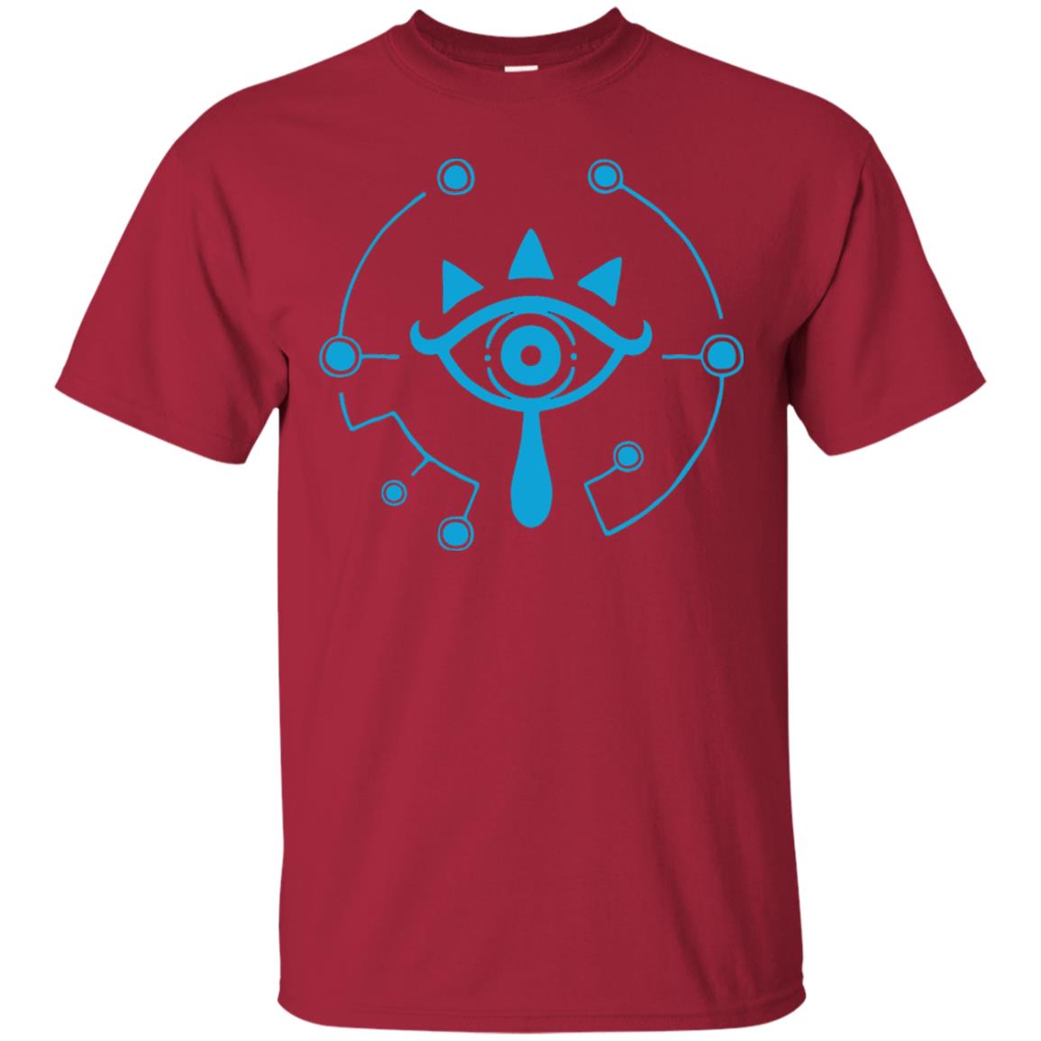 Nintendo Zelda Breath Of The Wild Sheikah Eye Logo T-shirt Cardinal