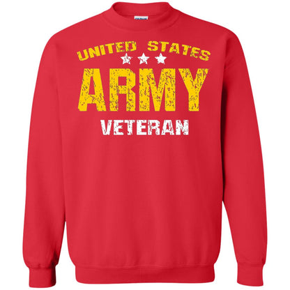United States Army Veteran Shirt Red