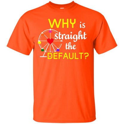 Why Is Straight The Default Lgbt Shirt Orange