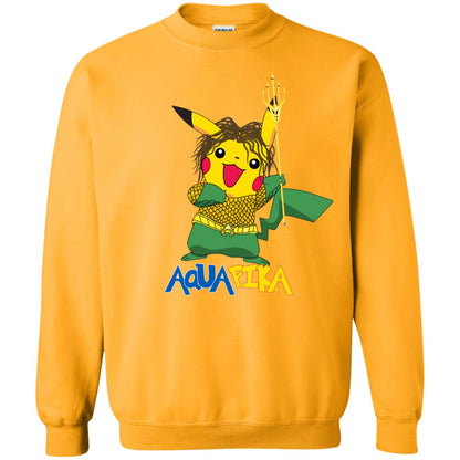 Aquapika Aquaman Piakachu Fan Shirt Gold