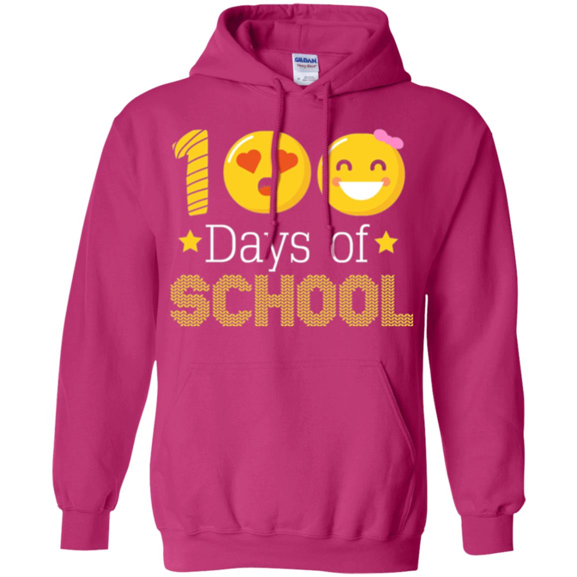 Teacher T-shirt 100 Days Of School T-shirt Heliconia