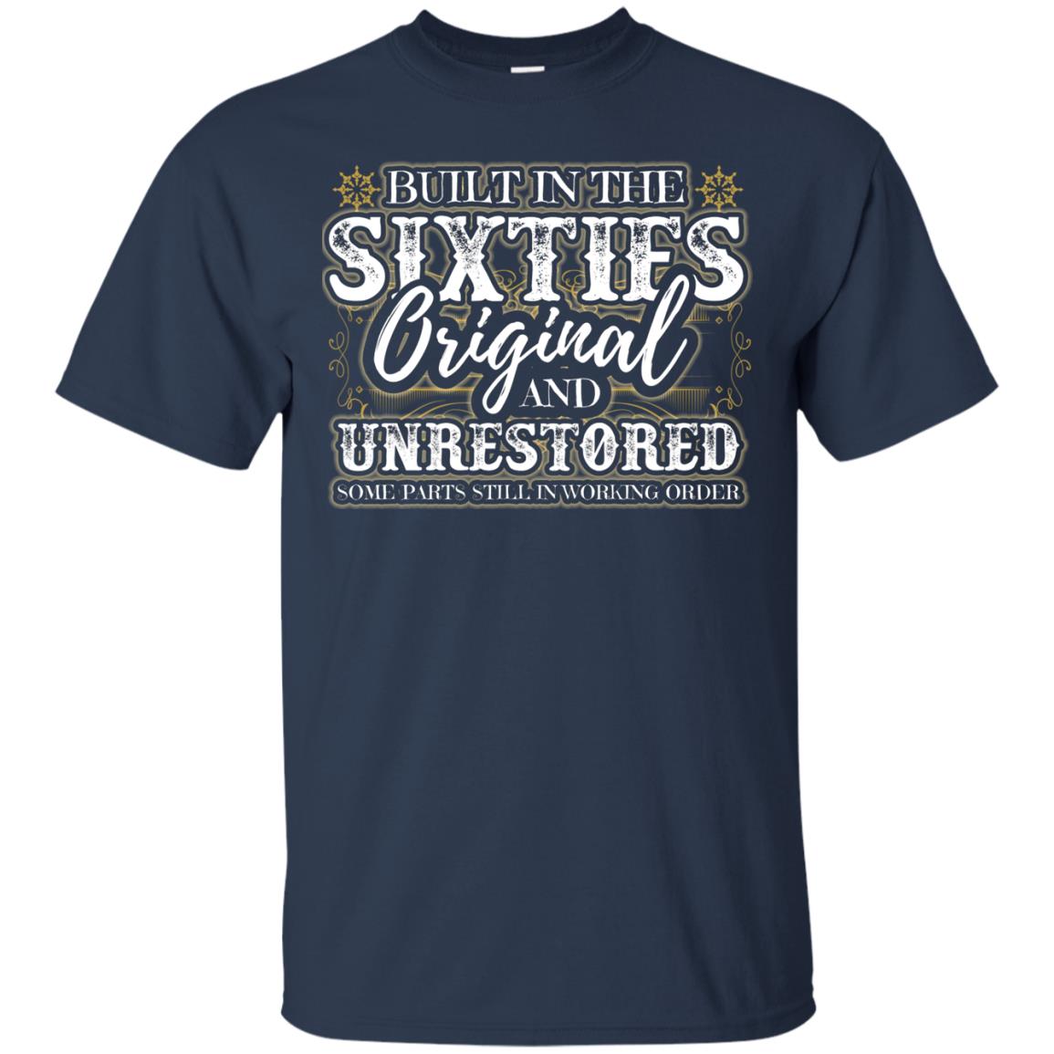 Built In The Sixties Original And Unrestored 1960s Birthday Shirt Navy